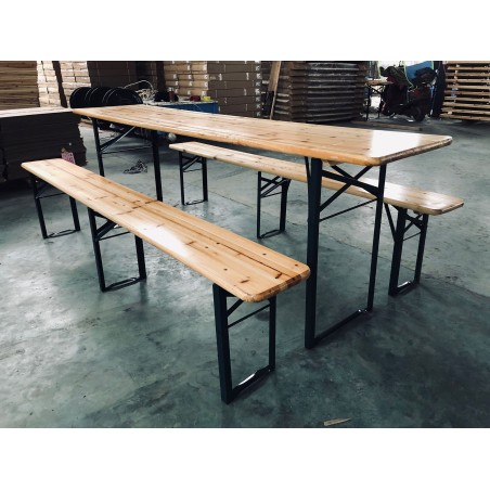 Table Chaise Ensemble Bois Guinguette – Masters Event